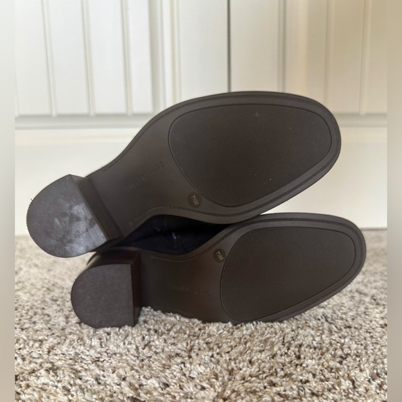 NIB Lucky Brand Jolna black suede boots, 7.5 - Picture 10 of 13